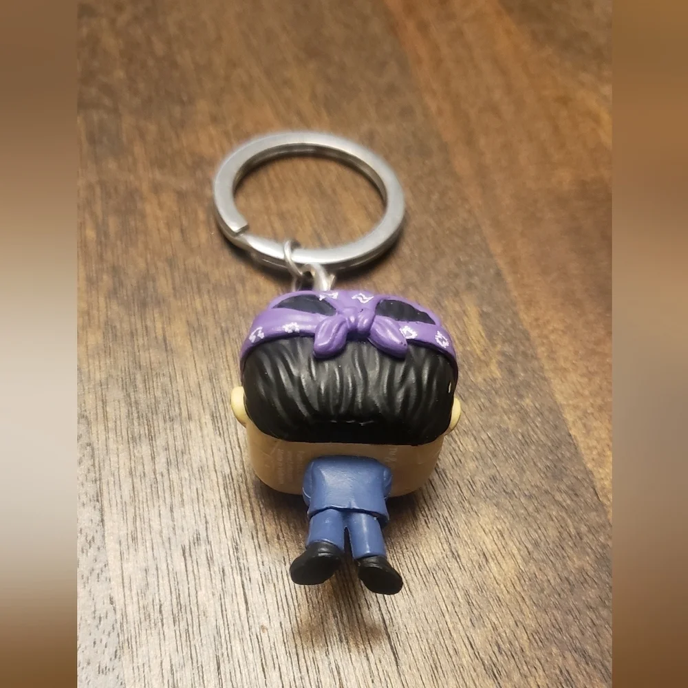 Funko Prison Mike Purple Bandana Keychain